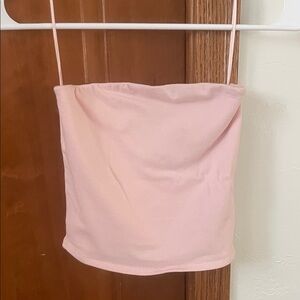 Garage Light Pink Tube Top